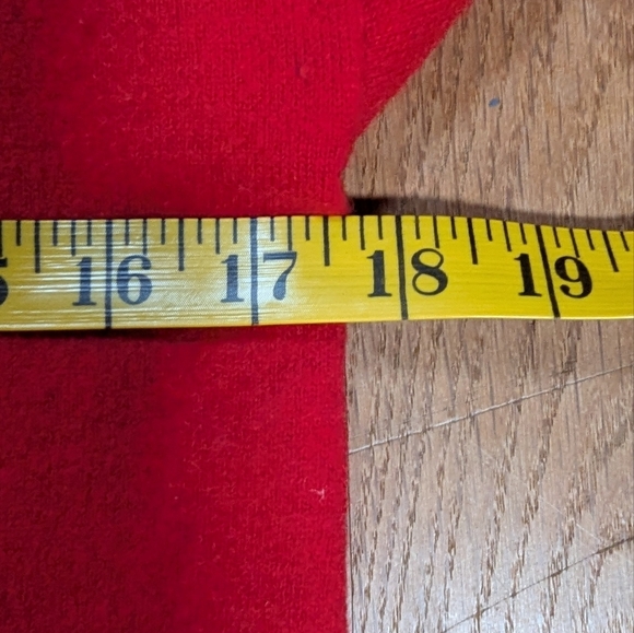 Vintage Red Hot Wool & Angora Cardigan ✨ Cozy Luxe Vibes! - Picture 6 of 8